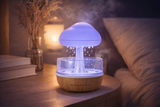 Humidificador Nube con Efecto Lluvia y Luz LED – Ambiente Relajante para Dormitorio. Hogar