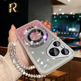 Funda Premium – Samsung Galaxy (Estilo Fashion con Soporte & Glitter)