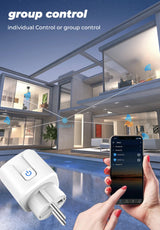 Enchufe inteligente WiFi — Control desde tu móvil en segundos